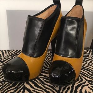 L.A.M.B Essex Yelpat Platform Stiletto Bootie